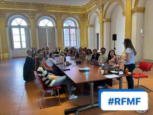 Atelier mentorat lors des 15ème JS du RFMF à Perpignan.